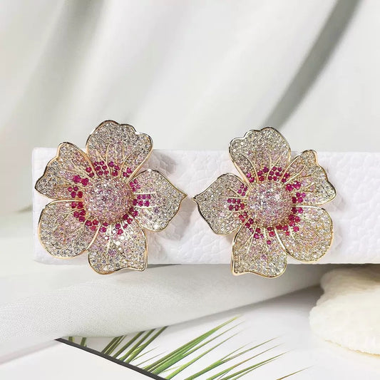 #040 Minimalist Simulated Diamond Best-seller Drop Earrings - 18K Gold Plated | Bo Cheng Jewelry