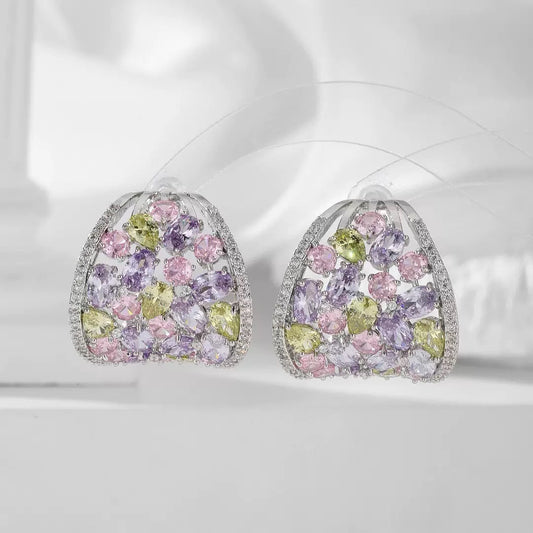#051 Hot Fashion Drop Earrings - 18K Gold Plated | Bo Cheng Jewelry