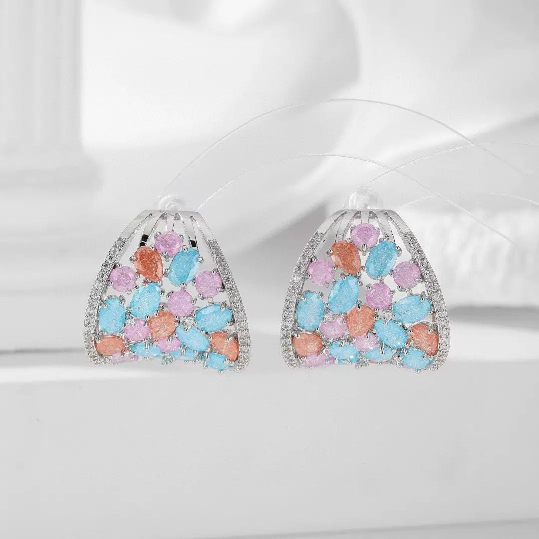 #051 Hot Fashion Drop Earrings - 18K Gold Plated | Bo Cheng Jewelry