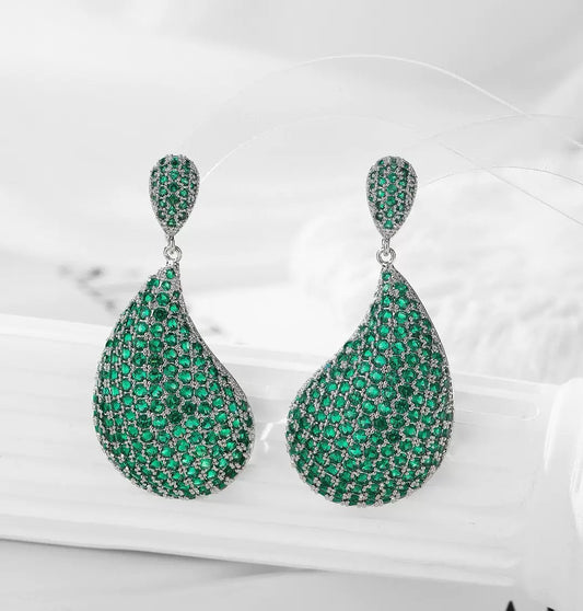 #054 Viral Fashion Drop Earrings - 18K Gold Plated | Bo Cheng Jewelry