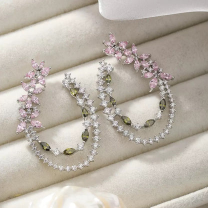 #056 Minimalist Crystal Ear Accessories - 18K Gold Plated | Bo Cheng Jewelry