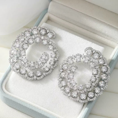 #059 Luxury Zircon Trendy Ear Accessories - 18K Gold Plated | Bo Cheng Jewelry