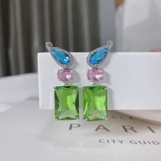 #070 New Exquisite Stud Earrings - 18K Gold Plated | Bo Cheng Jewelry