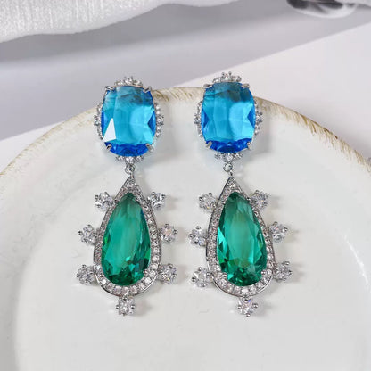 #074 Elegant Cubic Zirconia Viral Ear Accessories - 18K Gold Plated | Bo Cheng Jewelry