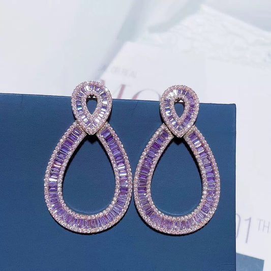 #091 Best-seller Luxury Stud Earrings - 18K Gold Plated | Bo Cheng Jewelry