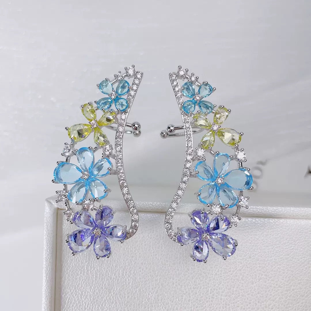 #117 Fashion Zircon Ear Accessories wholesale - 18K Gold Plated | Bo Cheng Jewelry