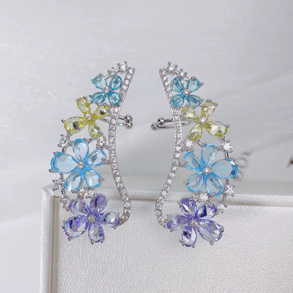 #117 Fashion Zircon Ear Accessories wholesale - 18K Gold Plated | Bo Cheng Jewelry
