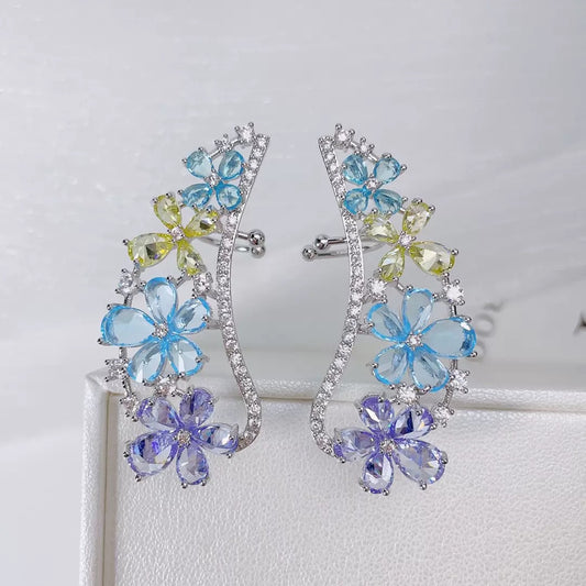 #117 Fashion Zircon Ear Accessories wholesale - 18K Gold Plated | Bo Cheng Jewelry