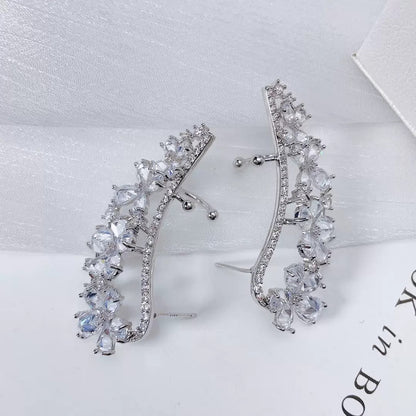 #117 Fashion Zircon Ear Accessories wholesale - 18K Gold Plated | Bo Cheng Jewelry