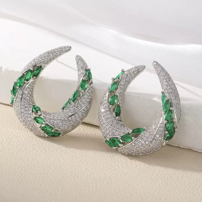 #145 New Fashion Drop Earrings - 18K Gold Plated | Bo Cheng Jewelry