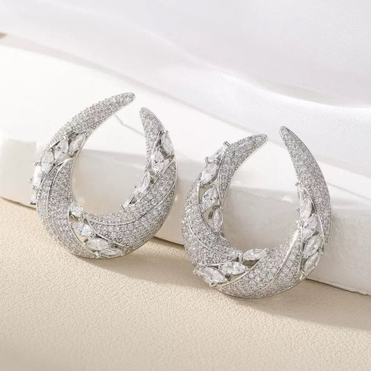 #145 New Fashion Drop Earrings - 18K Gold Plated | Bo Cheng Jewelry