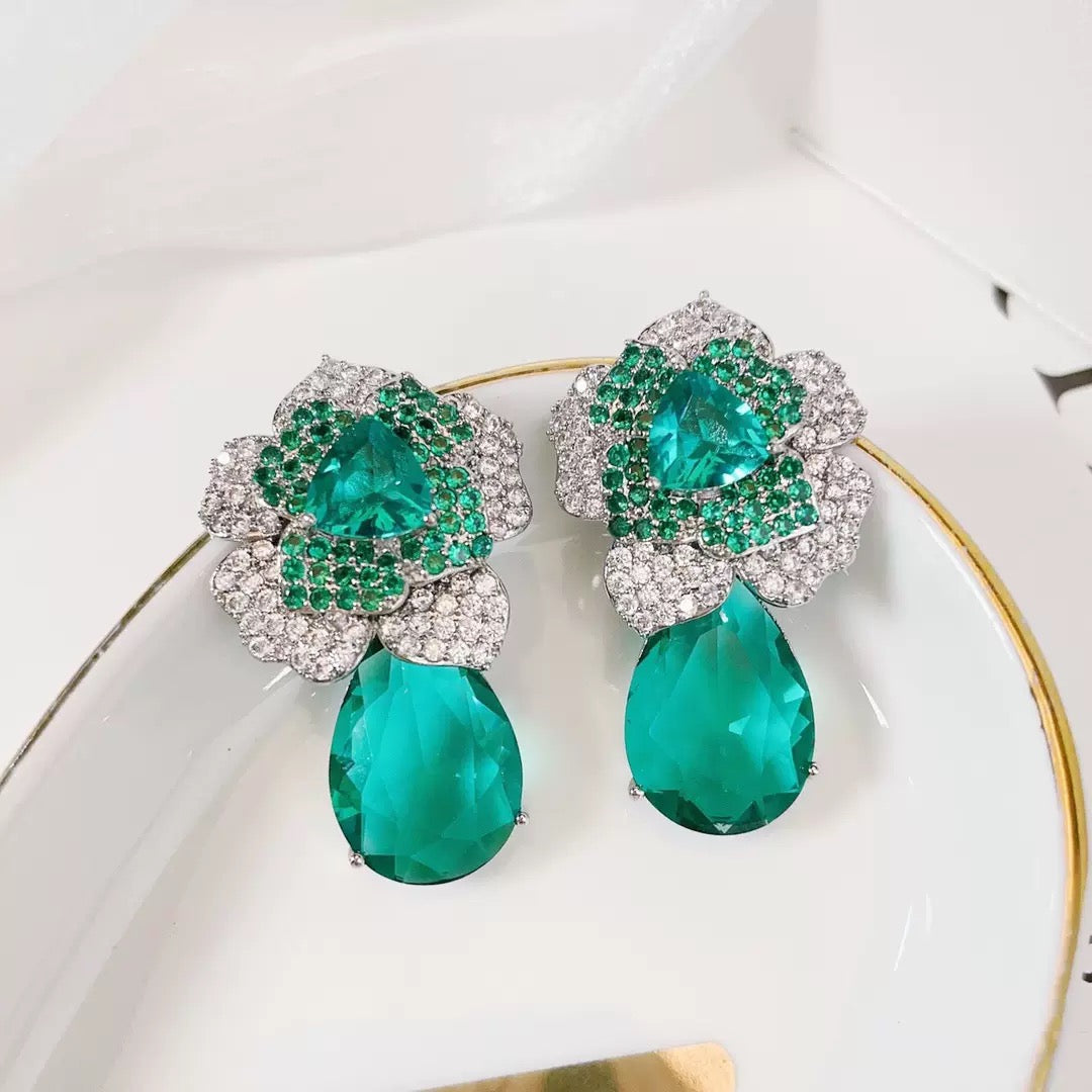#150 Micro-set Simulated Diamond Ear Accessories - 18K Gold Plated | Bo Cheng Jewelry
