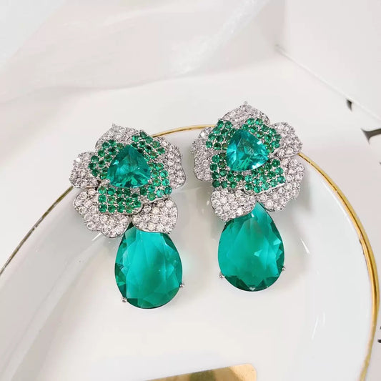 #150 Micro-set Simulated Diamond Ear Accessories - 18K Gold Plated | Bo Cheng Jewelry