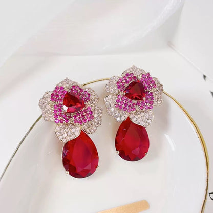 #150 Micro-set Simulated Diamond Ear Accessories - 18K Gold Plated | Bo Cheng Jewelry