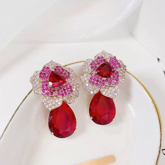 #150 Micro-set Simulated Diamond Ear Accessories - 18K Gold Plated | Bo Cheng Jewelry