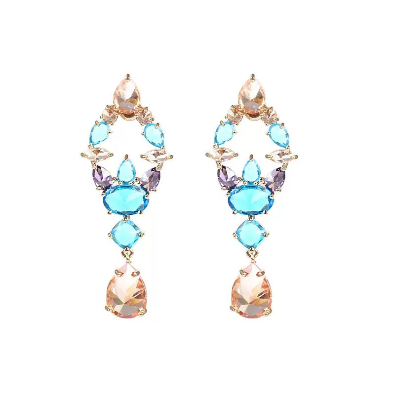 #152 Simulated Diamond Minimalist Ear Accessories - 18K Gold Plated | Bo Cheng Jewelry
