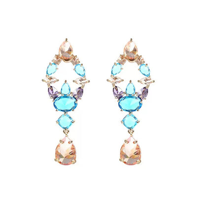 #152 Simulated Diamond Minimalist Ear Accessories - 18K Gold Plated | Bo Cheng Jewelry