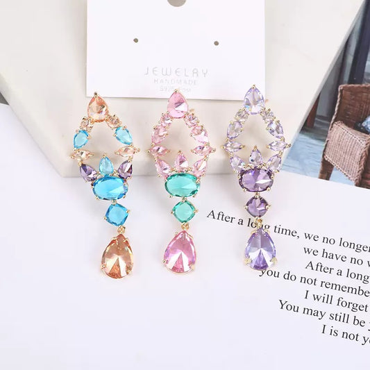 #152 Simulated Diamond Minimalist Ear Accessories - 18K Gold Plated | Bo Cheng Jewelry