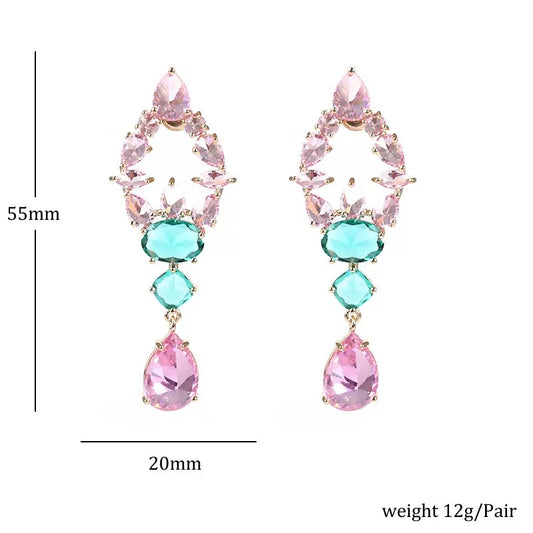 #152 Simulated Diamond Minimalist Ear Accessories - 18K Gold Plated | Bo Cheng Jewelry