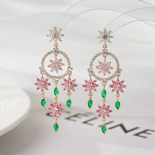 #162 Minimalist Colorful Zircon Ear Accessories - 18K Gold Plated | Bo Cheng Jewelry