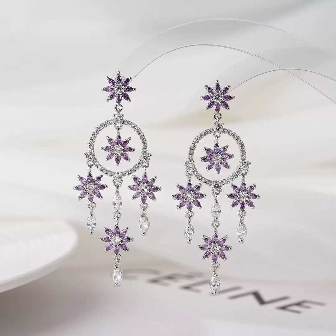 #162 Minimalist Colorful Zircon Ear Accessories - 18K Gold Plated | Bo Cheng Jewelry