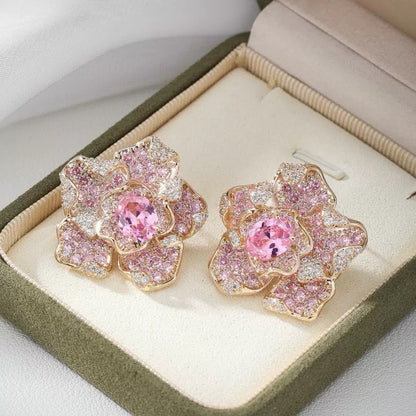 #166 Selected Fashion Earrings - 18K Gold Plated | Bo Cheng Jewelry