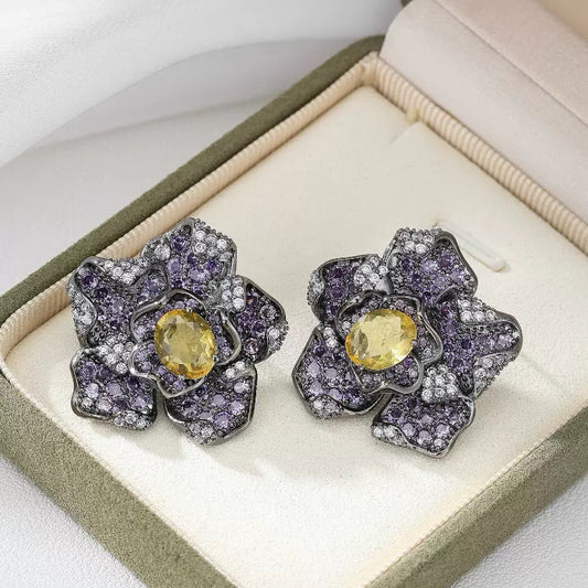 #166 Selected Fashion Earrings - 18K Gold Plated | Bo Cheng Jewelry