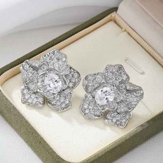#166 Selected Fashion Earrings - 18K Gold Plated | Bo Cheng Jewelry