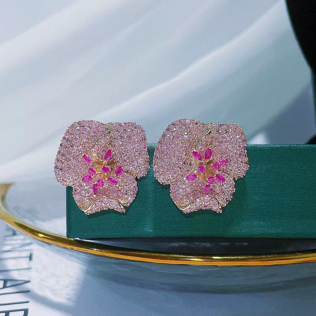 #176 Best-seller Elegant Stud Earrings - 18K Gold Plated | Bo Cheng Jewelry