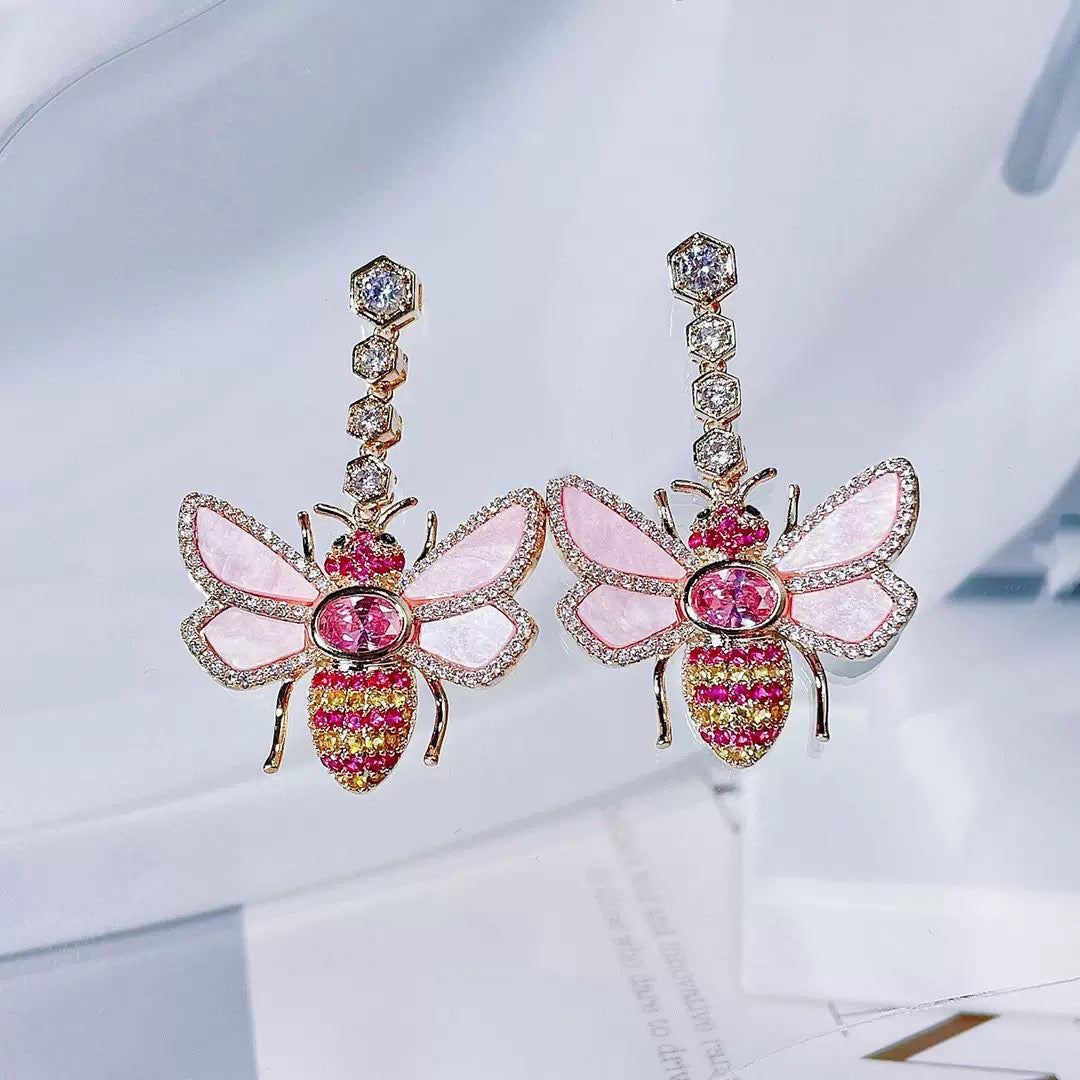 #180 Hot Luxury Stud Earrings wholesale- 18K Gold Plated | Bo Cheng Jewelry