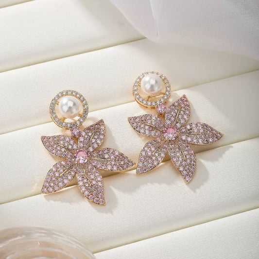 #181 Hot Elegant Earrings - 18K Gold Plated | Bo Cheng Jewelry