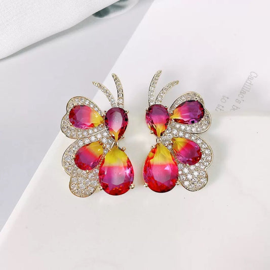#185 Viral Luxury Earrings - 18K Gold Plated | Bo Cheng Jewelry