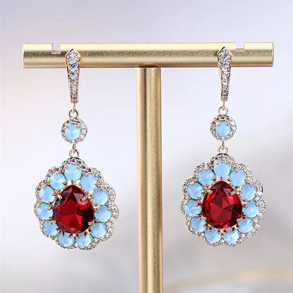 #194 Elegant Crystal Ear Accessories wholesale - 18K Gold Plated | Bo Cheng Jewelry