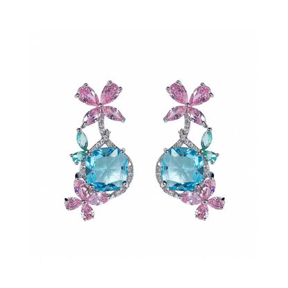 #232 New Elegant Drop Earrings - 18K Gold Plated | Bo Cheng Jewelry
