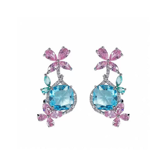 #232 New Elegant Drop Earrings - 18K Gold Plated | Bo Cheng Jewelry
