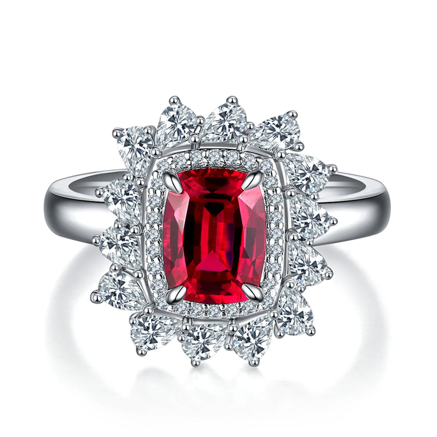 Red Corundum Ring