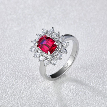 Red Corundum Ring
