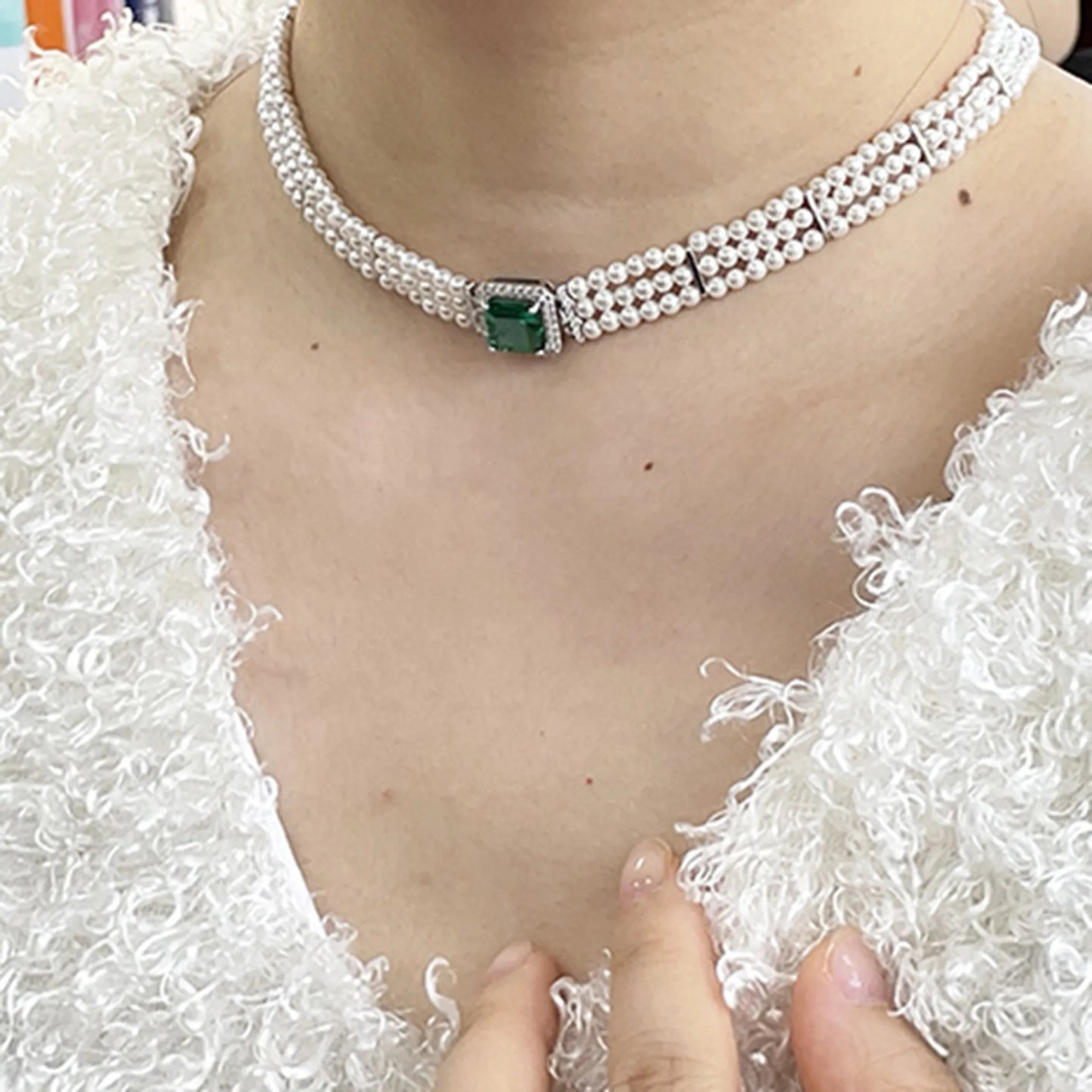 Luxury Pearl Clavicle Necklace