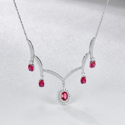 Luxury Red Corundum