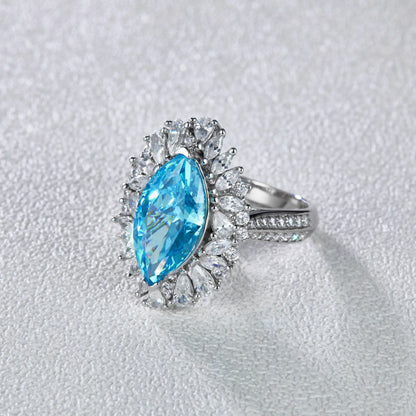 Classic High Carbon Diamond Ring