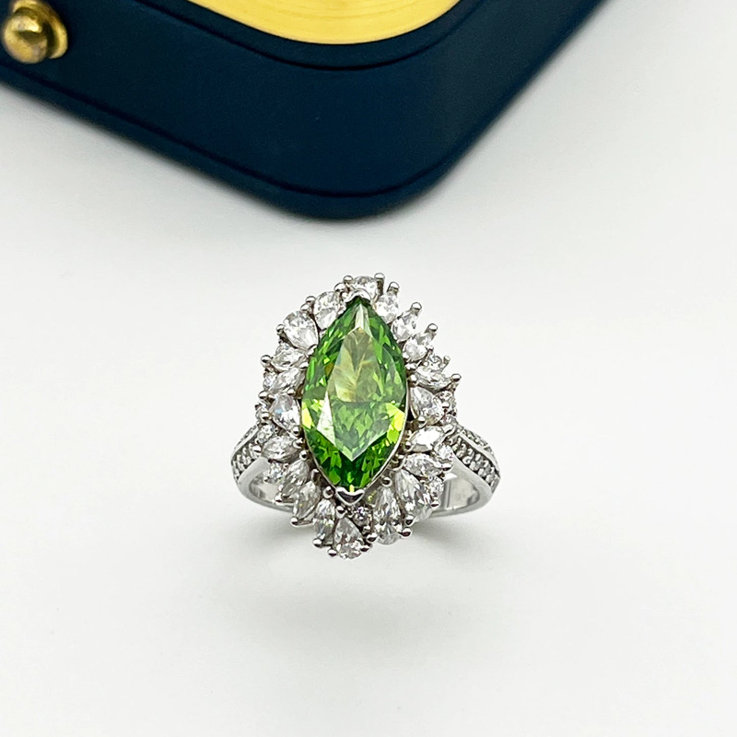 Classic High Carbon Diamond Ring