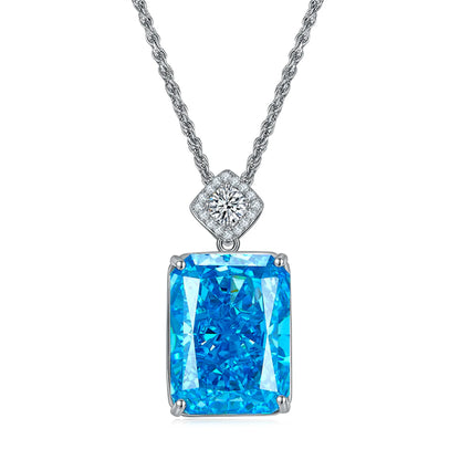 High Carbon Diamond Necklace