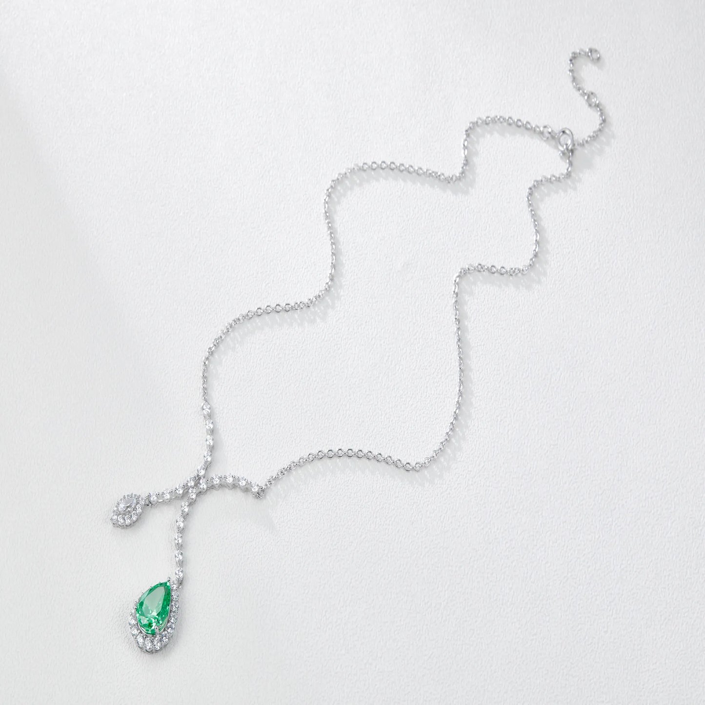 High-Carbon Diamond Luxury Necklace