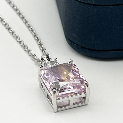 Luxury, High Carbon Simulated Diamond, necklace