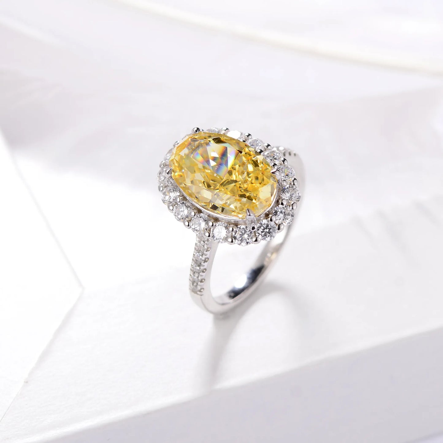 Sugar Cube High Carbon Diamond Necklace