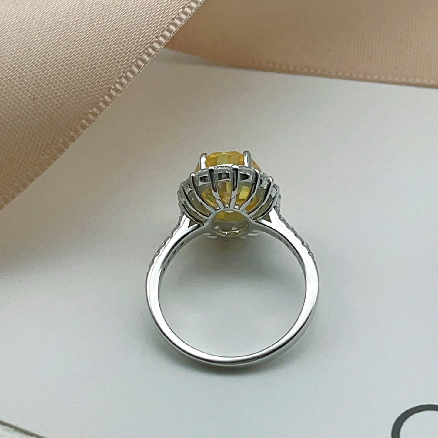 Sugar Cube High Carbon Diamond Necklace