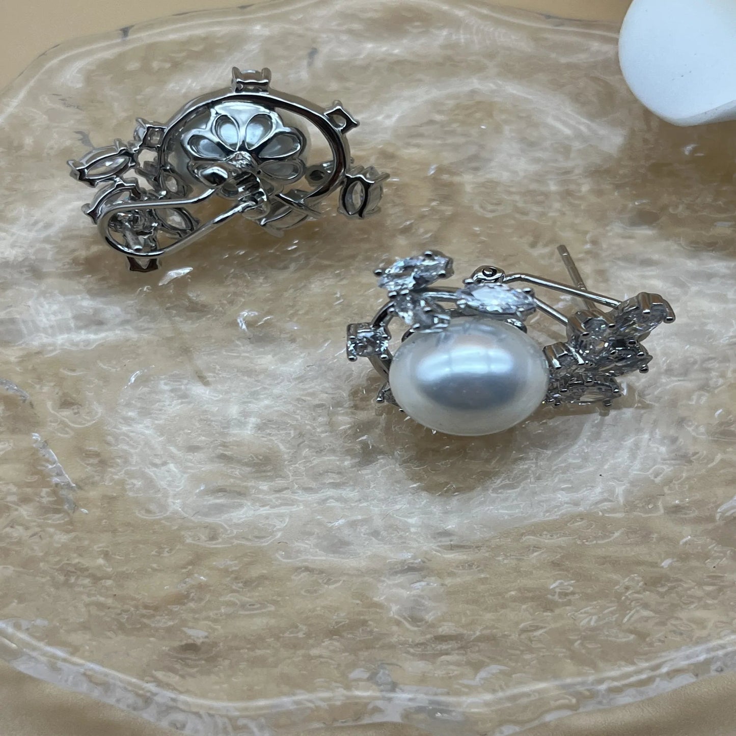 Elegant Pearl Earrings