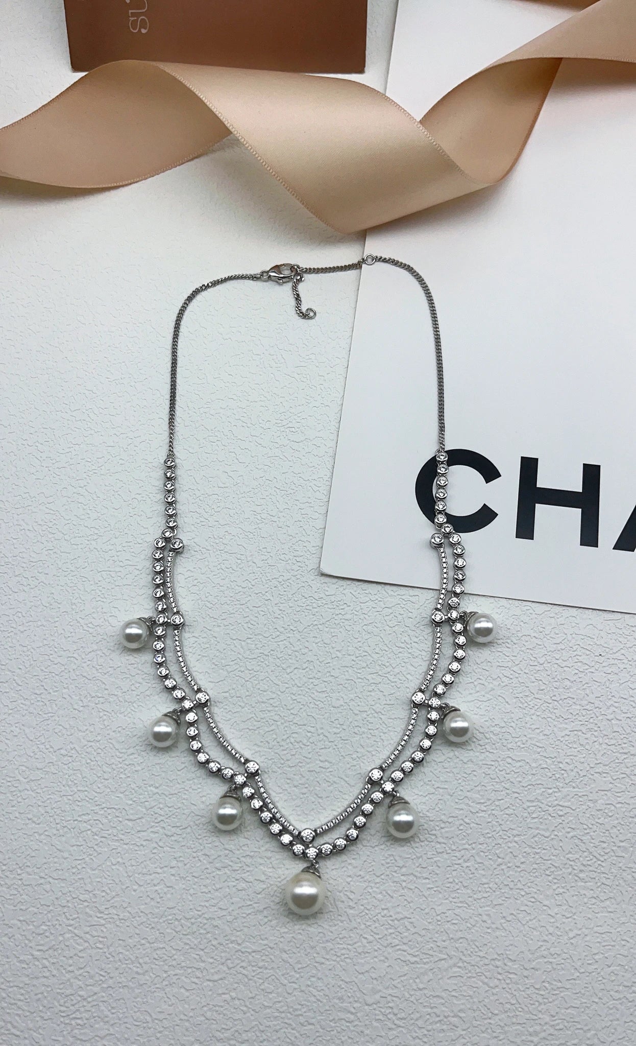 Evening Dress Accessory Pearl Necklace