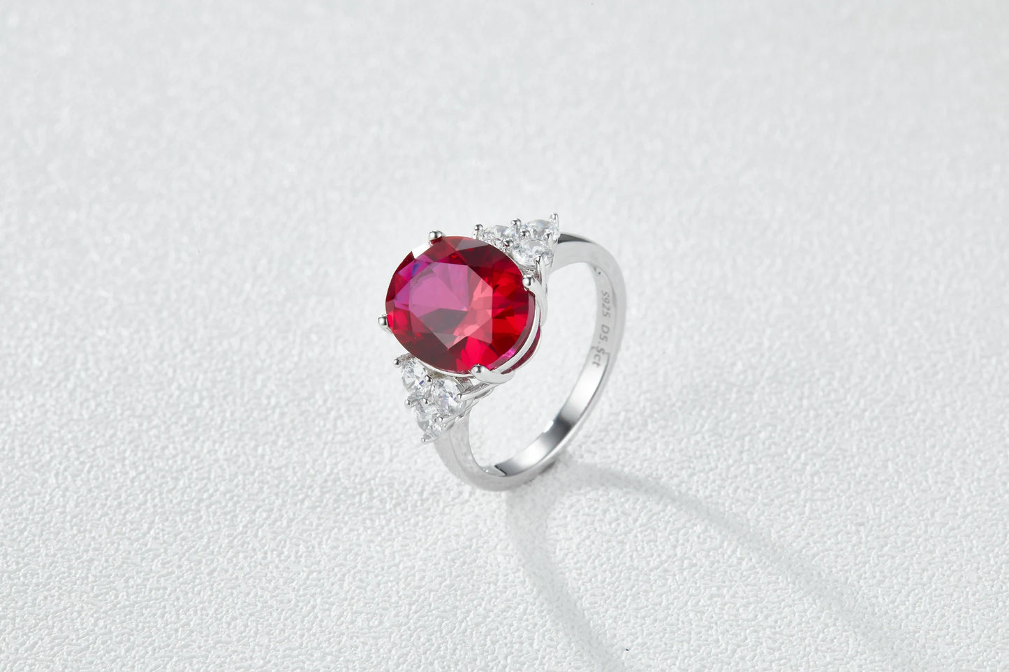 Red Corundum Ring