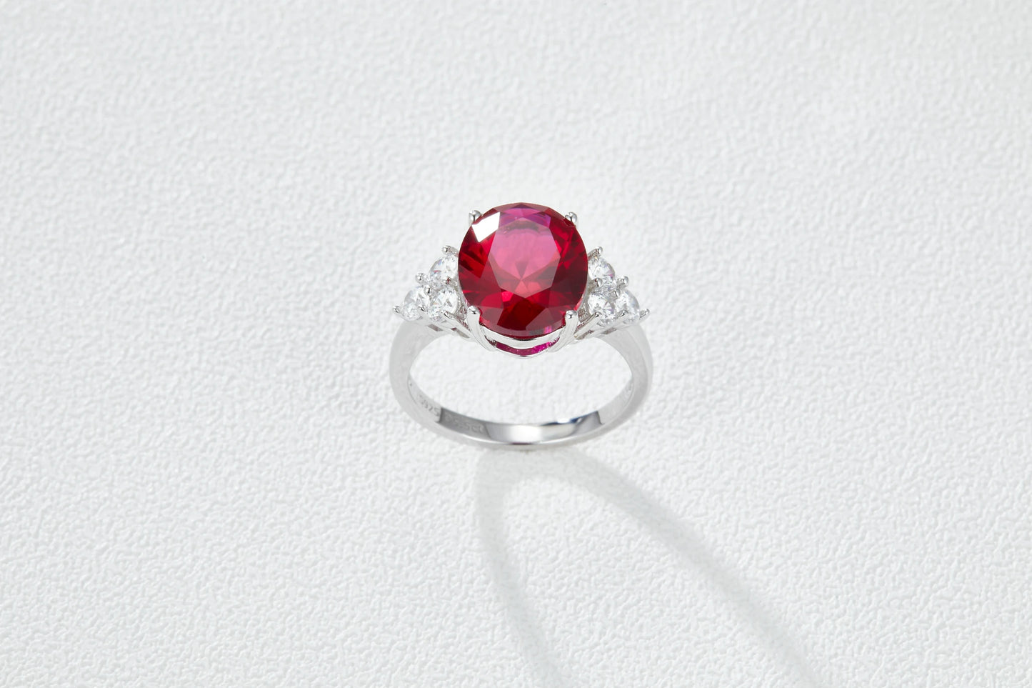 Red Corundum Ring